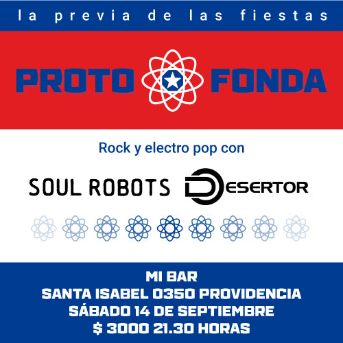 PROTOFONDA: ¡Nueva fecha en MiBar junto a Desertor!